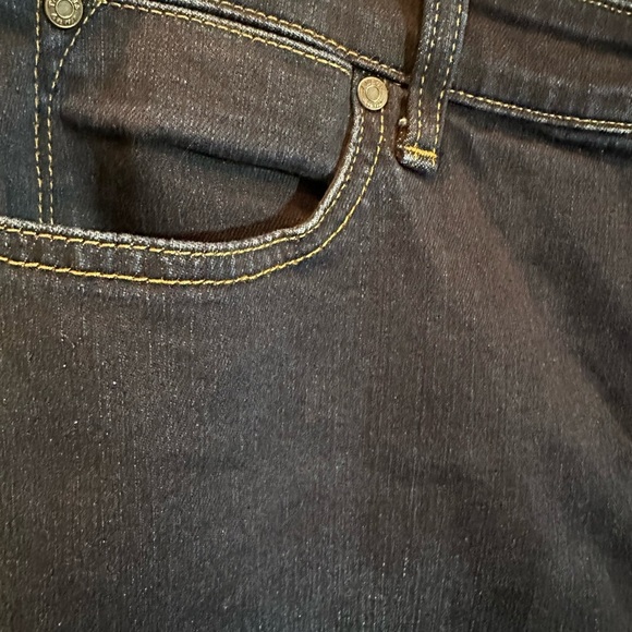 TALBOTS FLAWLESS Women’s Slim Ankle Dark Wash Jeans Size 14 Inseam 28" - Picture 3 of 6